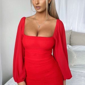 NWOT Thats So Fetch - Lorde Red Mini Dress - Size 2